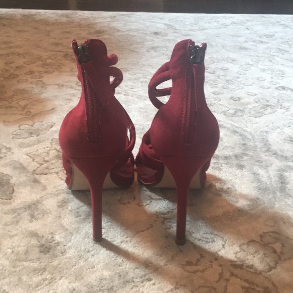 Zara Red Sandals - Picture 3 of 4